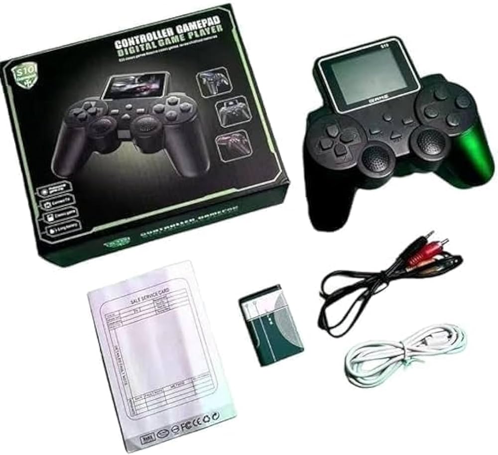 DXP S10 Retro Handheld Game Console – 520 Built-in Games