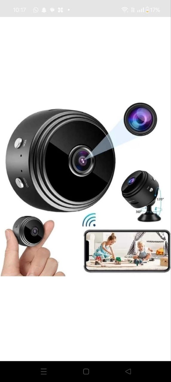 SmartEye Mini WiFi Security Camera – 1080p HD