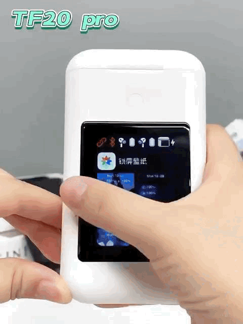 TF20 Multipurpose Power Bank with AirPods & Display