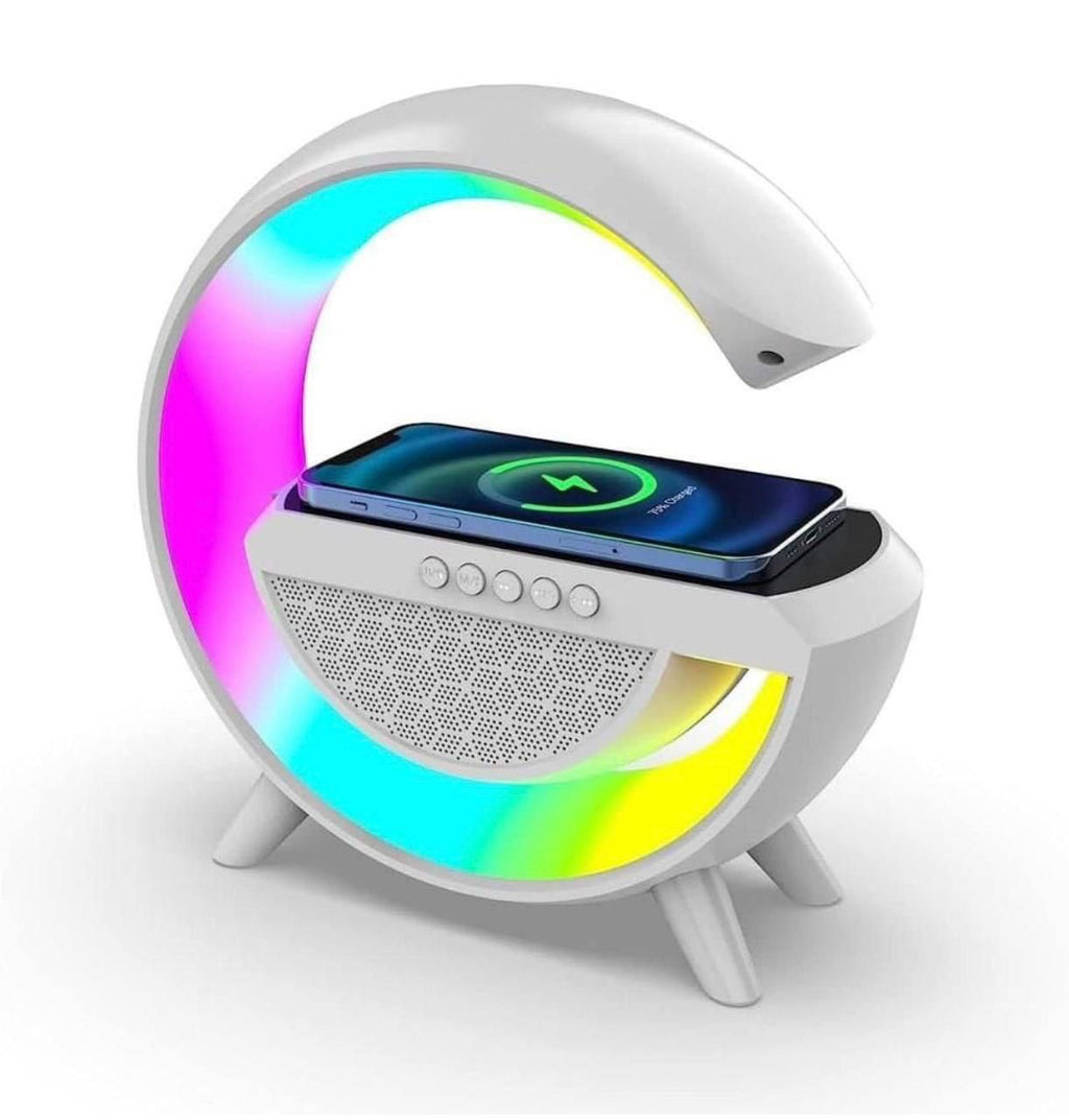 3-in-1 RGB Bluetooth Speaker with Fast Wireless Charging
