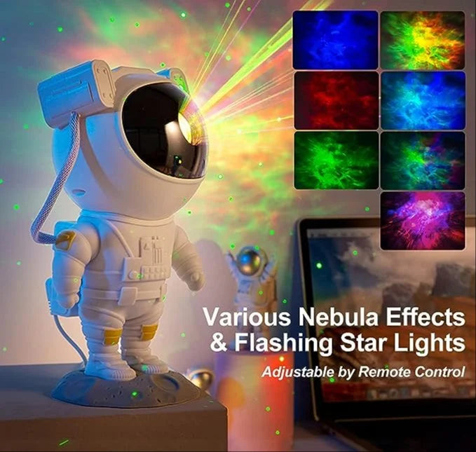 Astronaut Galaxy Projector Night Lamp