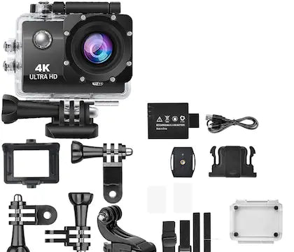 4K Waterproof Sports Action Camera – 16MP