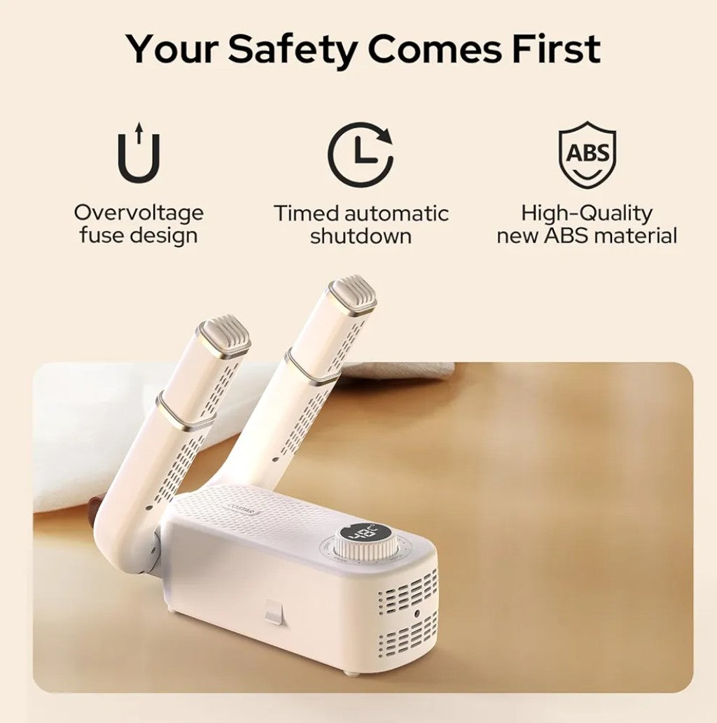 360°Portable Electric Shoe Dryer