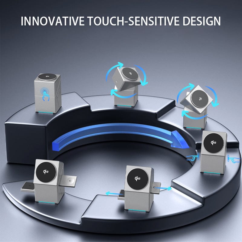 Multi-Form 3-in-1 Magnetic Wireless Charging Station