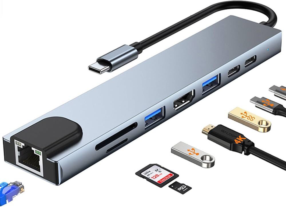 8 in 1 camera adapter