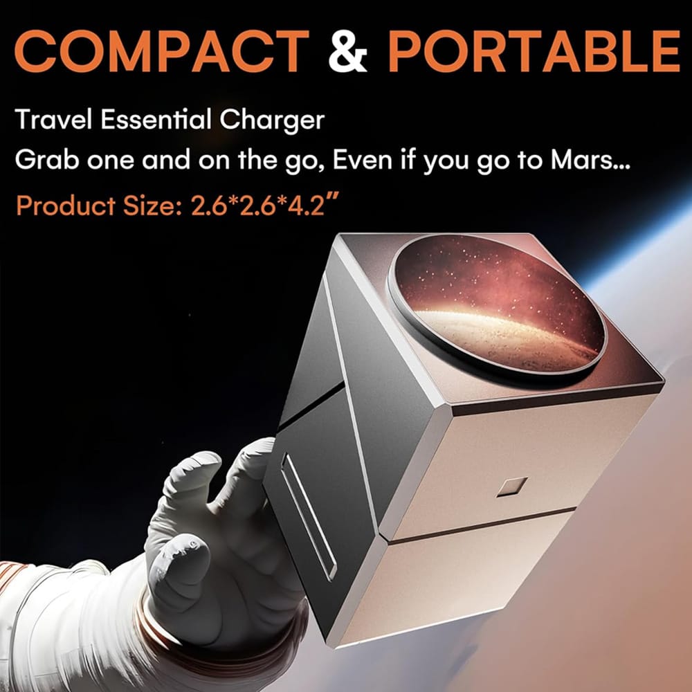Multi-Form 3-in-1 Magnetic Wireless Charging Station