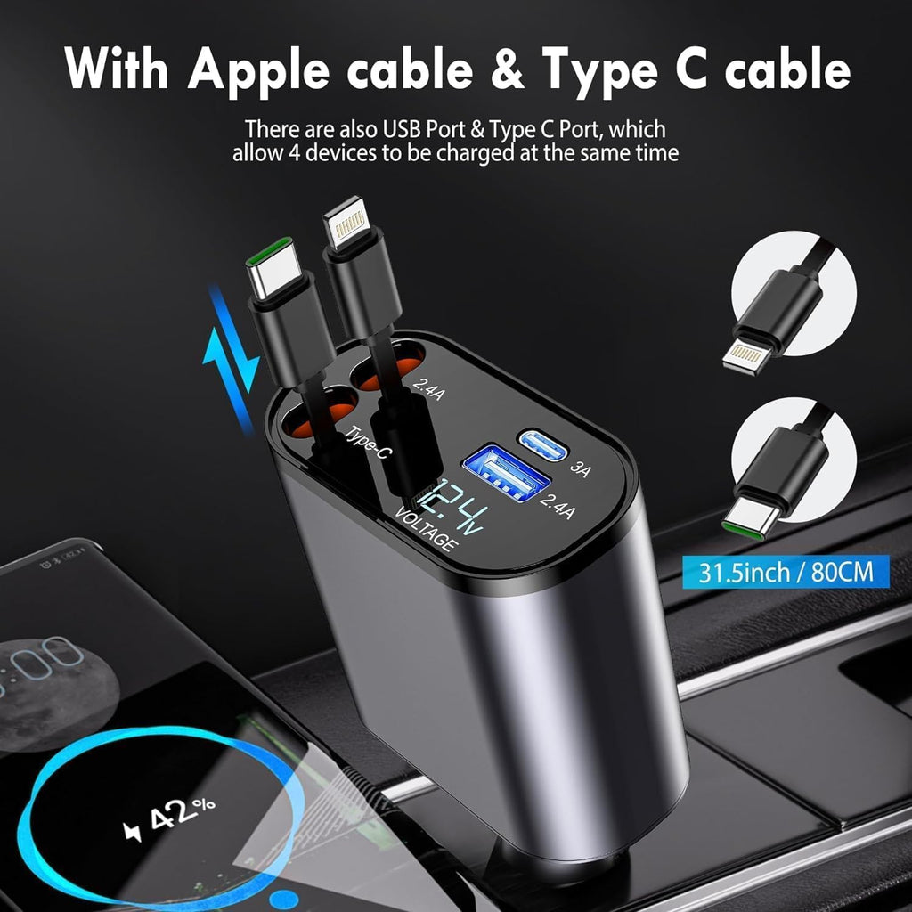 120W Fast Car Charger (2025 New Version)