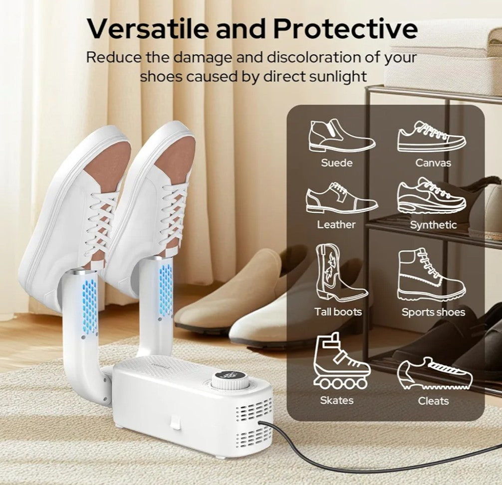 360°Portable Electric Shoe Dryer