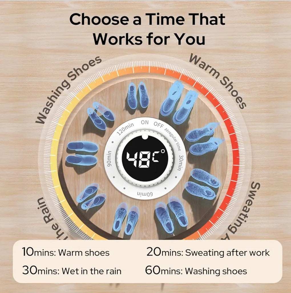 360°Portable Electric Shoe Dryer