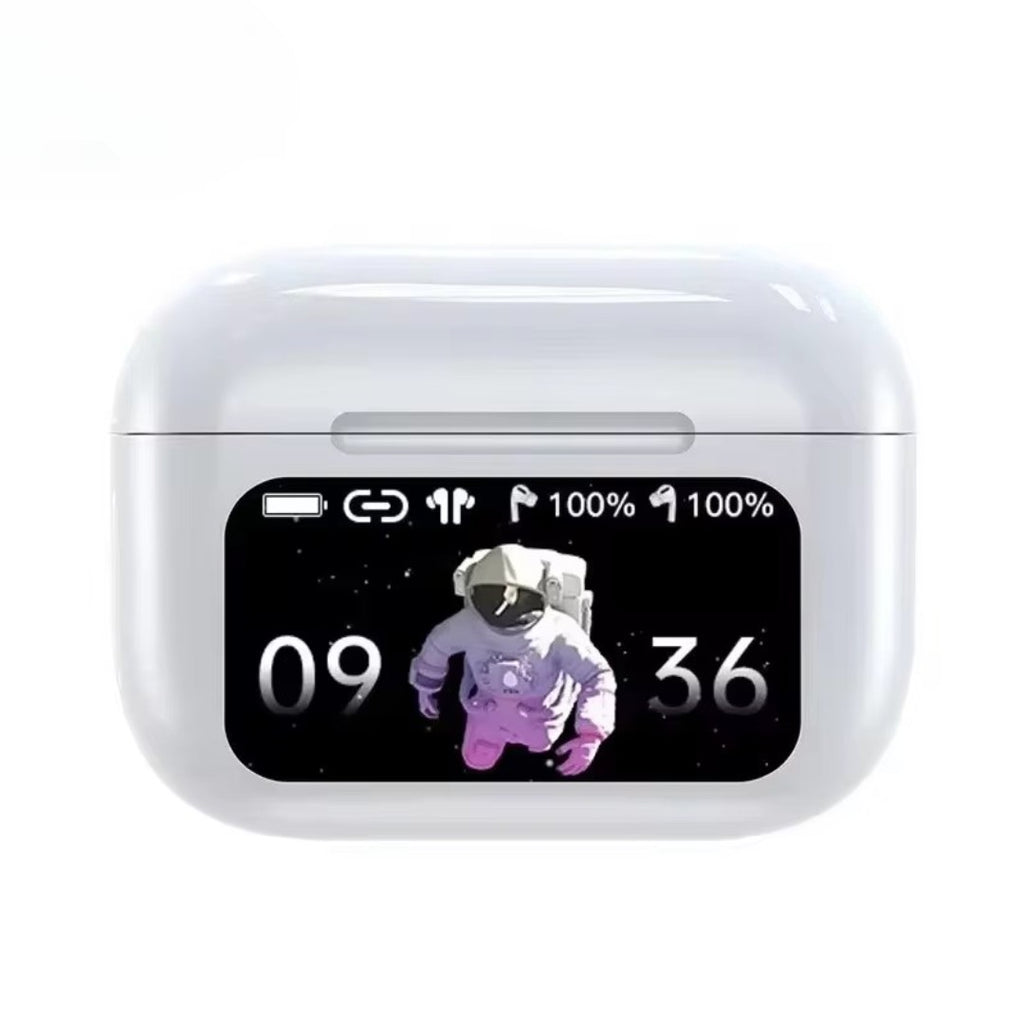 Bluetooth wireless earpod with display