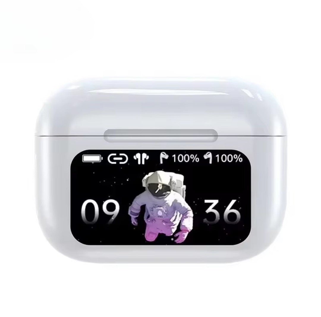 Bluetooth wireless earpod with display