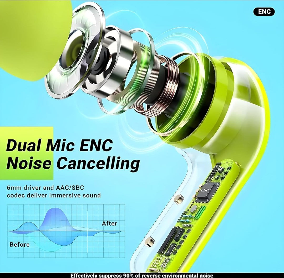 NKL UltraPods Bluetooth Earbuds with Smart Touch
